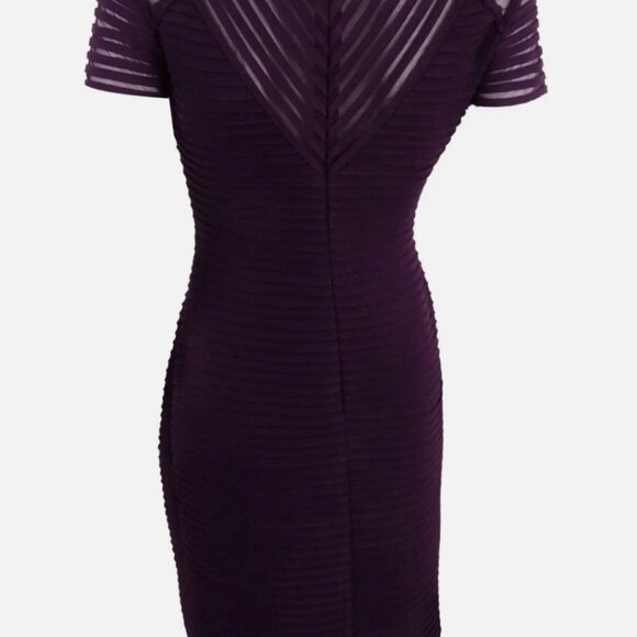 Calvin Klein Deep Purple Mini Dress - Picture 2 of 3